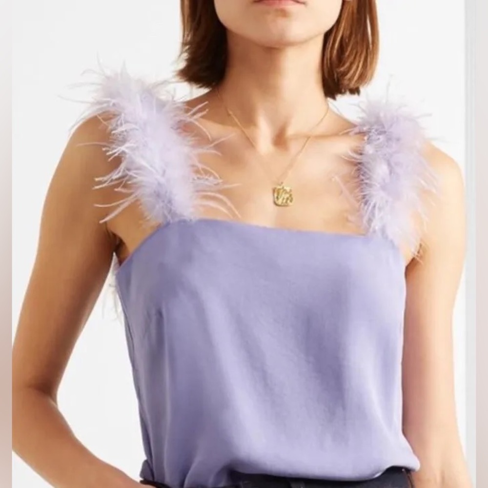 Staud Feather Strap Top